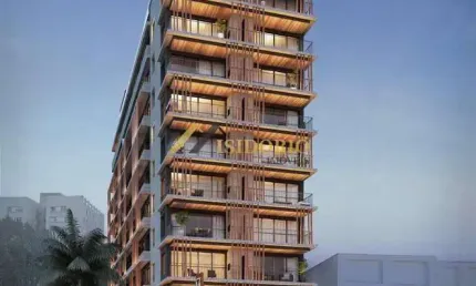 Apartamento no batel! quarto, sacada, elevador, piscina