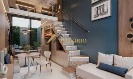Studio com 1 quarto, Água Verde, Curitiba - R$ 379 mil, Cod: LAN1749
