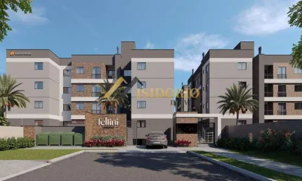 Apartamento no santa cândida! 02 quartos, sacada com churras