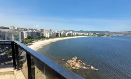 Cobertura Icarai frente para o mar com 530m2 e 4 vagas