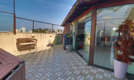 Cobertura duplex ingá:piscina ,churrasqueira,3 quartos com vaga