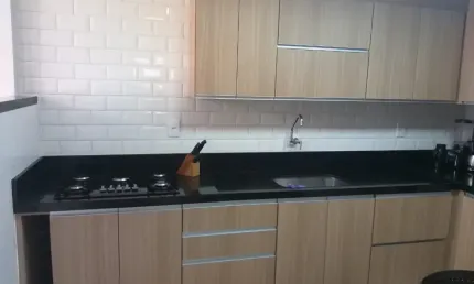 Imperdível, 3 quartos uma suíte e uma vaga na escritura todo montado