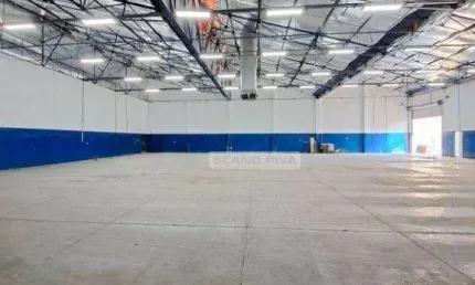 Galpão para alugar, 1260 m² por r$ 35.000/mês - vila itapegica - guarulhos/sp