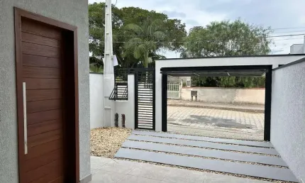 Casa para venda em barra velha, itajuba, 3 dormitórios, 1 suíte, 2 banheiros, 1 vaga