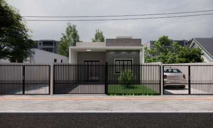 Casa para Venda em Barra Velha, Itajuba, 2 dormitórios, 1 suíte, 2 banheiros, 2 vagas