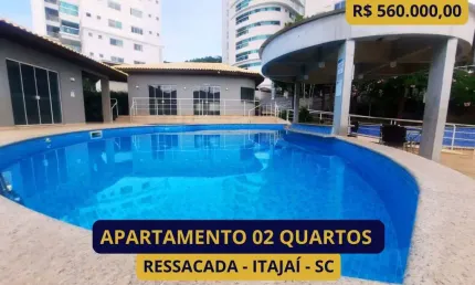 Apartamento para Venda em Itajaí, Ressacada, 2 dormitórios, 1 banheiro, 1 vaga