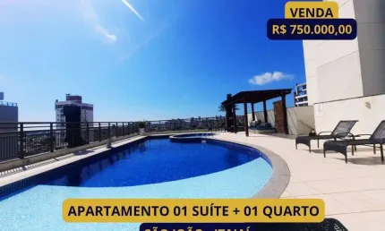 Apartamento para Venda em Itajaí, São João, 2 dormitórios, 1 suíte, 2 banheiros, 2 vagas