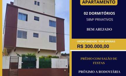 Apartamento para Venda em Itajaí, CIDADE NOVA, 2 dormitórios, 1 banheiro, 1 vaga