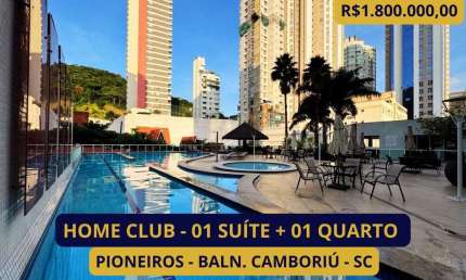 Apartamento para Venda em Balneário Camboriú, PIONEIROS, 2 dormitórios, 1 suíte, 2 banheiros, 2 vagas