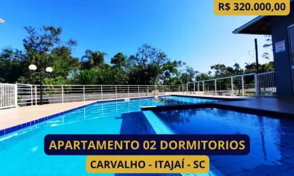 Apartamento para Venda em Itajaí, CARVALHO, 2 dormitórios, 1 banheiro, 1 vaga