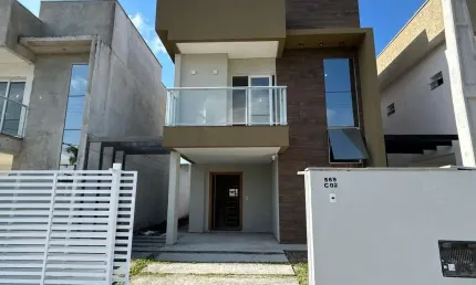 Casa para venda em barra velha, nova barra velha, 3 dormitórios, 1 suíte, 3 banheiros, 2 vagas