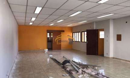 Sala comercial para alugar, 100M²,  2 banheiros e 1 vaga