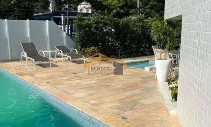 Apartamento para venda, Pitangueiras, Guarujá, com 4 suítes, 2 vagas de garagem, varanda gourmet, lazer completo, 2 quadras da praia