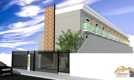 Terreno plano para construção, com 10m de frente, 50m de fundo, totalizando 500m², com projeto pronto para 11 casas. Excelente para investir!