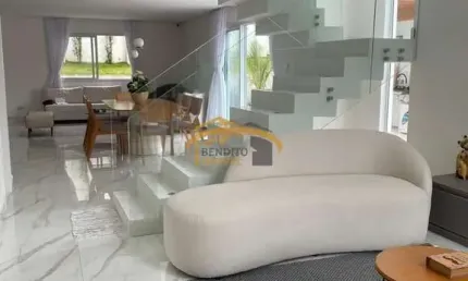 Casa Condomínio Morada da Serra, 3 suítes, 2 vagas de garagem, piscina, area gourmet