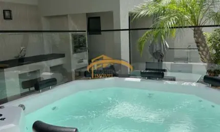 Sobrado impecável a venda , 4 dormitórios, closet, 4 vagas de garagem, jacuzzi, area gourmet, churrasqueira, academia