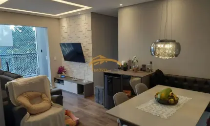 Apartamento para venda, living magic, com 3 dormitórios, sendo 1 suíte, varanda gourmet, 2 vagas de garagem, lazer completo.