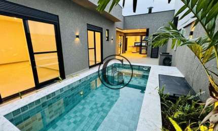 Casa com 3 dormitórios à venda, 176 m² por R$ 1.350.000,00 - Condomínio Residencial Flores - Votorantim/SP