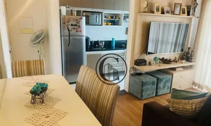 Apartamento com 2 dormitórios à venda, 54 m² por R$ 320.000,00 - Condomínio Edifício Passeo - Sorocaba/SP
