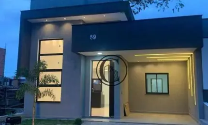 Casa com 3 dormitórios à venda, 110 m² por r$ 798.000,00 - condomínio terras de são francisco - sorocaba/sp