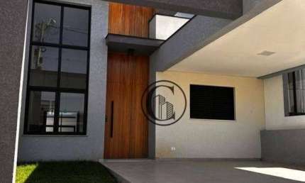 Casa com 3 dormitórios à venda, 106 m² por R$ 680.000,00 - Horto Florestal Villagio - Sorocaba/SP