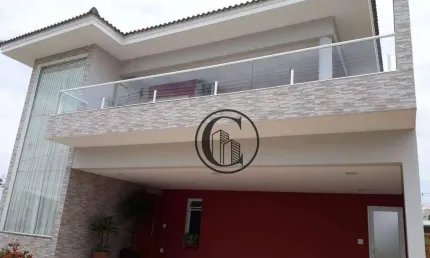 Sobrado com 3 dormitórios à venda, 318 m² por r$ 2.200.000,00 - condomínio chácara ondina - sorocaba/sp