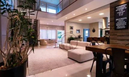 Casa com 3 dormitórios à venda, 280 m² por r$ 1.990.000,00 - condomínio residencial aldeia da mata - votorantim/sp