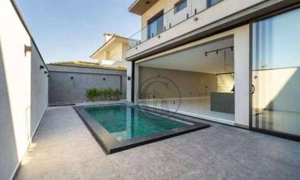 Sobrado com 4 dormitórios à venda, 300 m² por R$ 2.590.000,00 - Condomínio Chácara Ondina - Sorocaba/SP