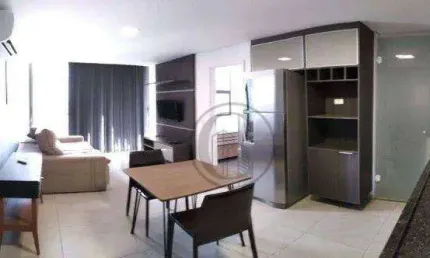 Apartamento com 1 dormitório, 50 m² - venda por r$ 550.000 ou aluguel por r$ 3.311/mês - parque campolim - sorocaba/sp