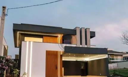 Casa 3 dormitórios à venda, 247 m² por r$ 2.400.000 - condomínio mont blanc - sorocaba/sp
