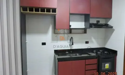 Apartamento para locação na Vila Isolina Mazzei, 1,7km do Metro Jardim São Paulo