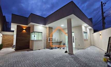 Casa com 3 dormitórios à venda, 132 m² por R$ 660.000 - Parque Real - Pouso Alegre/MG