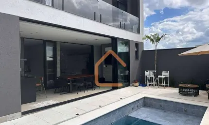 Casa com 3 dormitórios à venda, 298 m² por r$ 2.980.000 - las palmas - pouso alegre/mg
