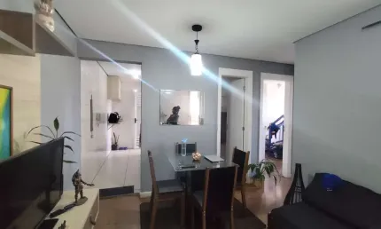 Apartamento para Venda em Jandira, Jardim São Luiz, 2 dormitórios, 1 banheiro, 1 vaga