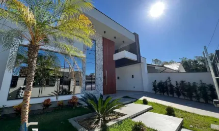 A casa dos sonhos com alto padrão de acabamento no Vale Verde - Palhoça
