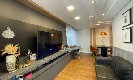 Apartamento mobiliado 3 dormitórios e vaga dupla no Pagani