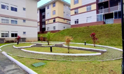 Apartamento com sacada à venda em Curitiba, Campo de Santana - Minha Casa Minha Vida