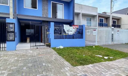Excelente sobrado 03 quartos localizado no vitoria régia, cic.