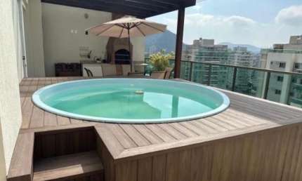 Cobertura com 3 quartos à venda na Rua Queiros Júnior, Jacarepaguá, Rio de Janeiro