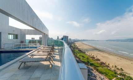 Green Park Residence, 2 dormitórios, a poucos passos da praia, em Santos