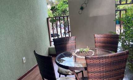Lindo apartamento mobiliado em Praia do Forte - porteira fechada