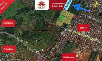 Terreno à venda na Rua Quatro, Pedra 90, Cuiabá