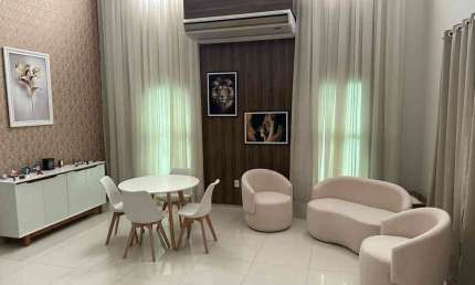 Casa alphaville 1 para locação ou Venda com 3 suites mobiliada e decorada
