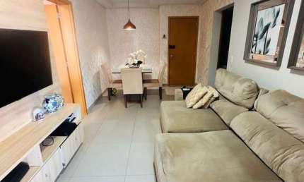 Alugo Apartamento  no Brasil Beach com 2 quartos  e 88 metros completo de mobília sol da tarde