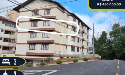 Apartamento com 3 quartos à venda na Rua Doutor Cominese, 20, Centro, São Bento do Sul, 135 m2 por R$ 450.000