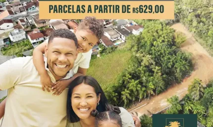 Saia do aluguel, garanta seu terreno com parcelas que cabem no seu bolso