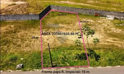 Terreno à venda na Rua Geraldo Previdig, Centro, Registro