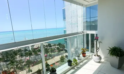 Amplo Apartamento com vista mar ?  Em frente ao Marco dos corais!Vista perfeita! Apartamento 184 m2 , 4 quartos em Ponta Verde , Maceió/AL