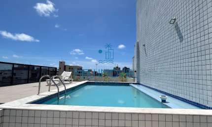 Invista  nesse Apartamento na terceira quadra da praia? Sim,92m2, 3 quartos mais dependência no Bairro de Ponta Verde , Maceió/AL
