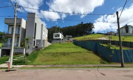 Terreno em condomínio fechado à venda na Estrada das Três Meninas, --, Vila Nova, Porto Alegre por R$ 420.000